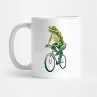 A Cycling Frog Mug